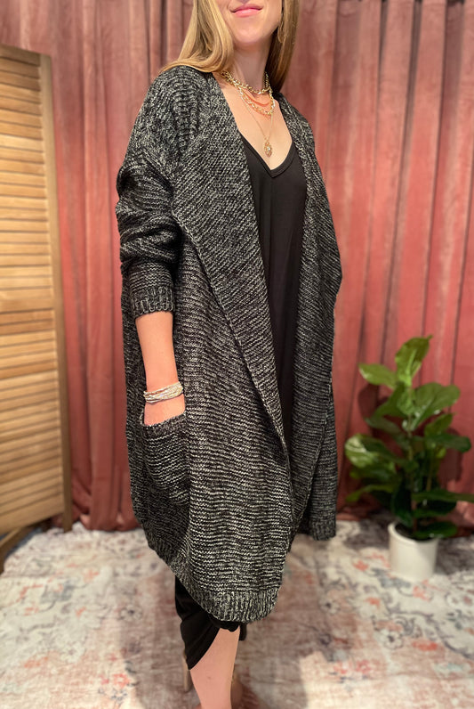 e.Luna Knit Sweater Cardigan