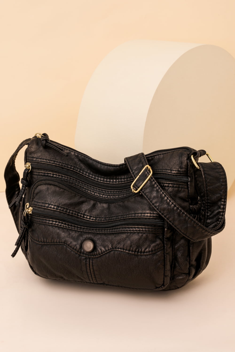 PU Leather Crossbody Bag