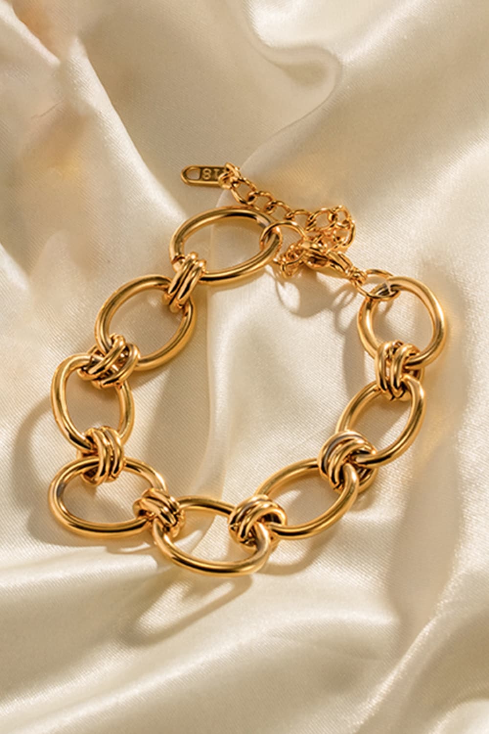 Go for the gold -Chunky Chain Stainless Steel Bracelet