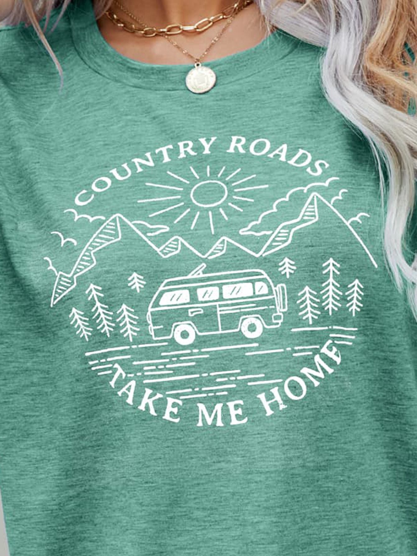 COUNTRY ROADS TAKE ME HOME ‘Shauna’ Graphic Tee