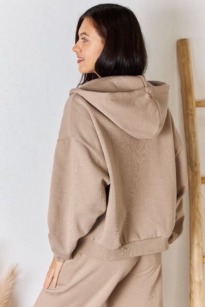 The Explorer RISEN Oversized Zip Up Drawstring Hoodie