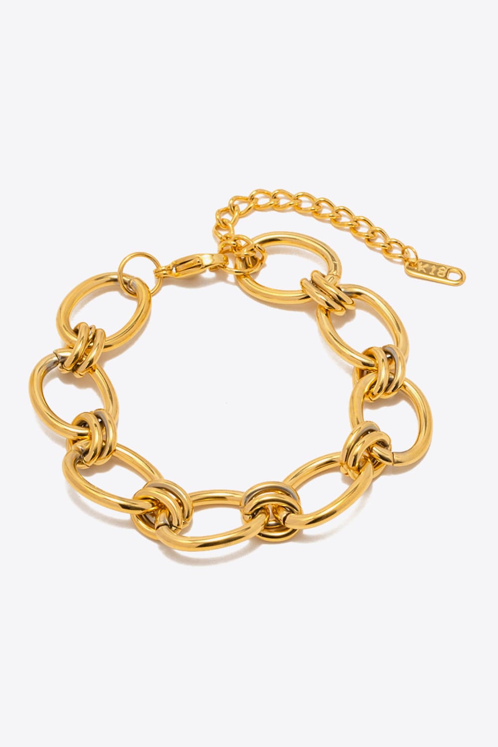 Go for the gold -Chunky Chain Stainless Steel Bracelet