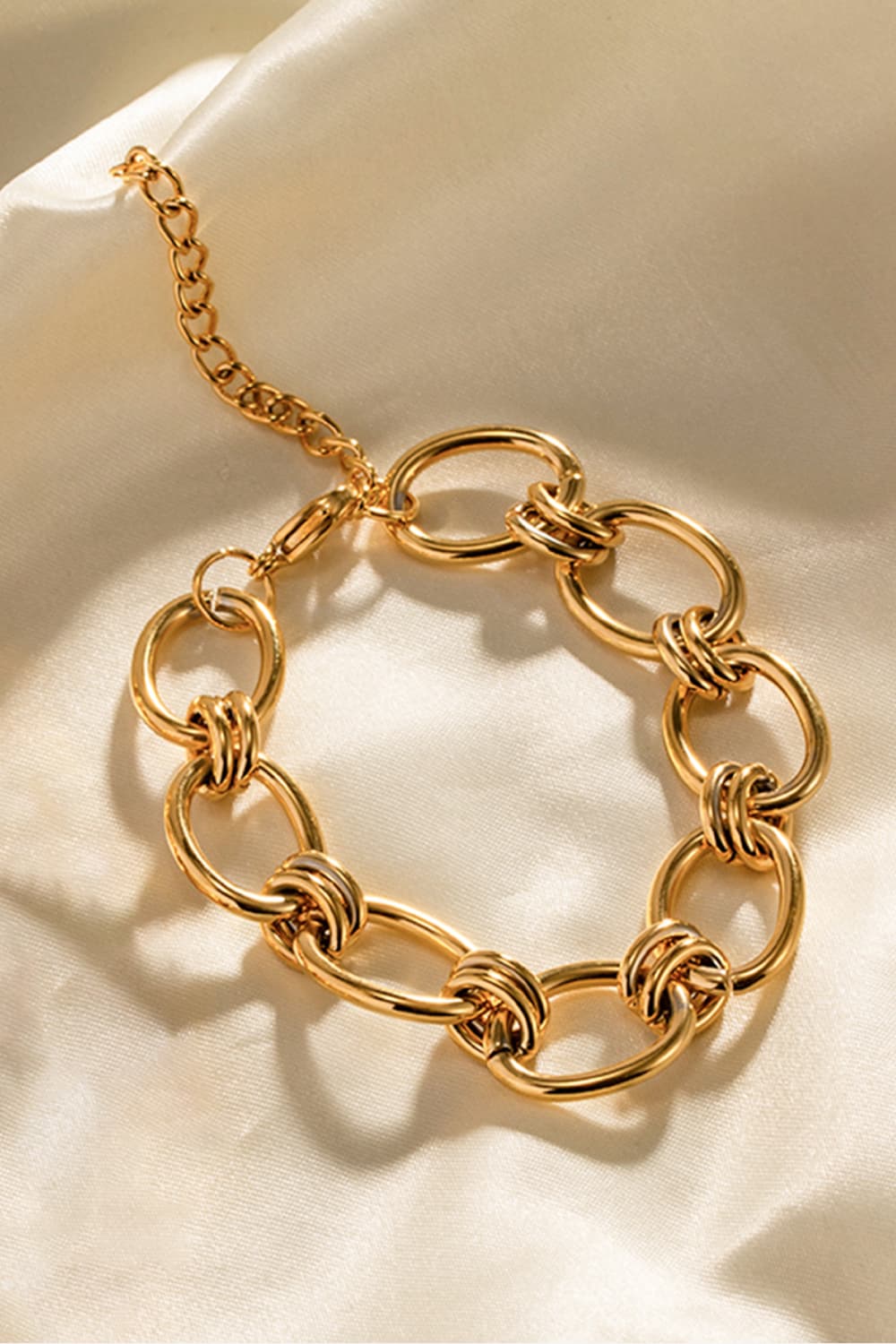 Go for the gold -Chunky Chain Stainless Steel Bracelet