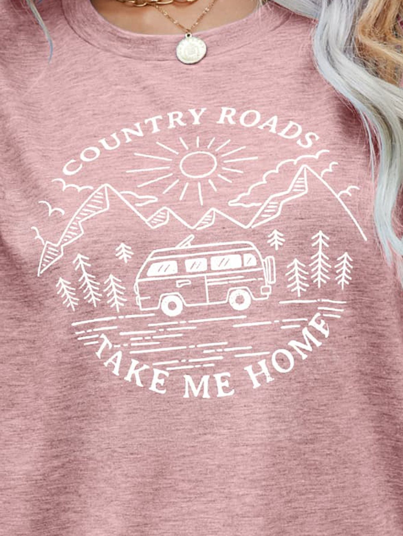 COUNTRY ROADS TAKE ME HOME ‘Shauna’ Graphic Tee