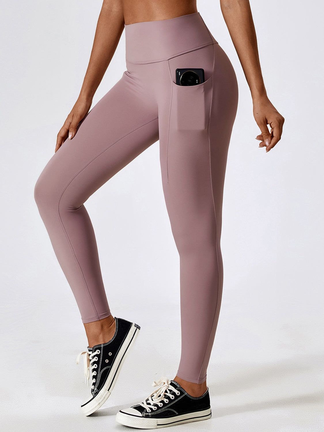 Wide Waistband Sports Pants