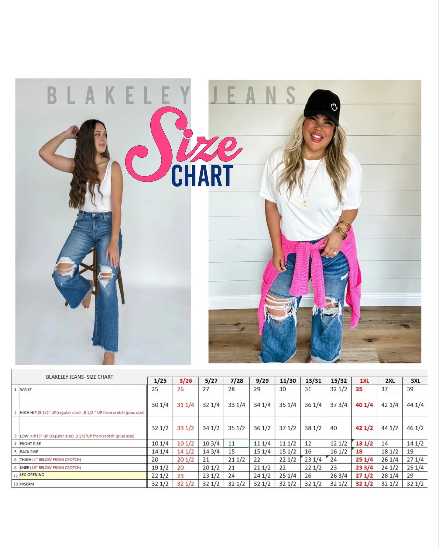 PREORDER: Blakeley Distressed Jeans